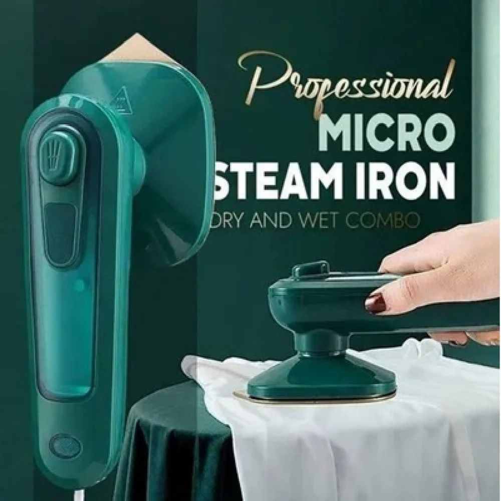 Portable Travel Steamer for Clothes, Handheld Mini Iron, Dry & Wet Ironing, Small Size Suitable for Outing & Home
