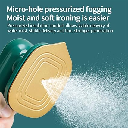 Portable Travel Steamer for Clothes, Handheld Mini Iron, Dry & Wet Ironing, Small Size Suitable for Outing & Home